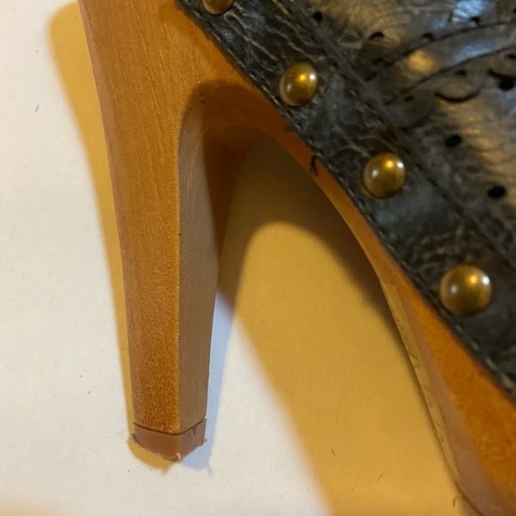 Jennika leather studded mules size 6 - Picture 5 of 12